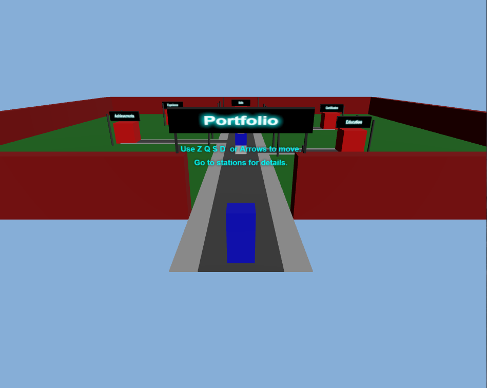 3D Map Game Screenshot